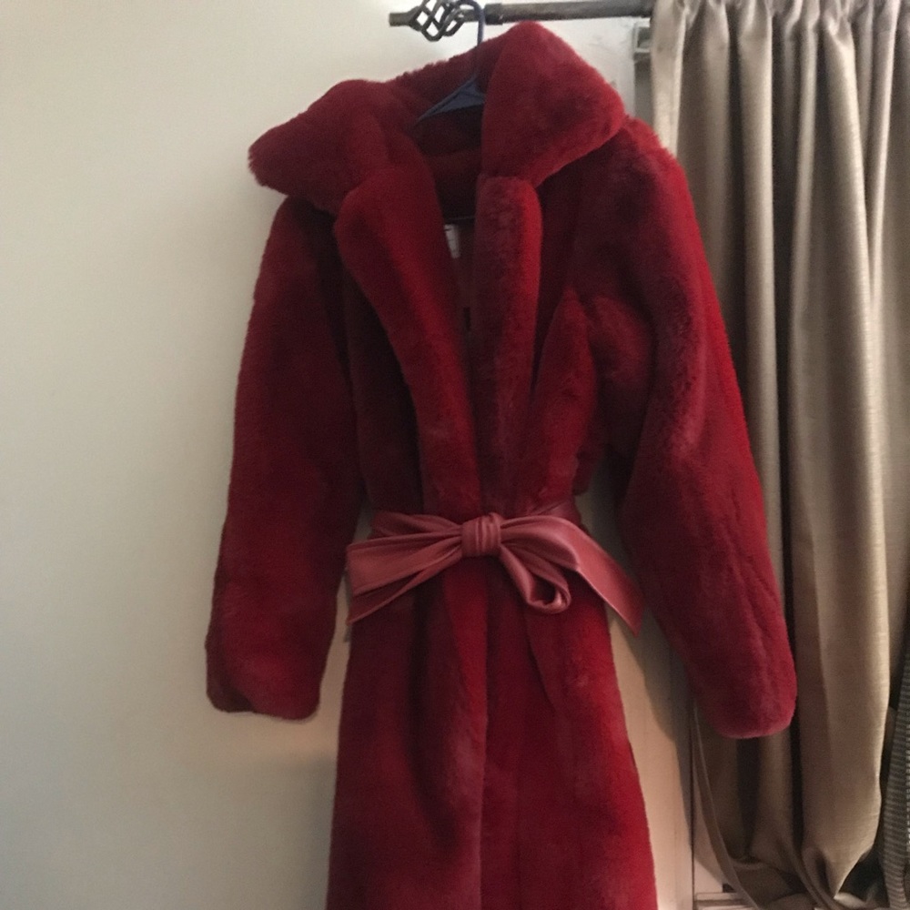 Fashion nova/cardi b collection fur coat